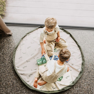 noomad original croco tapis de jeu & sac de rangement