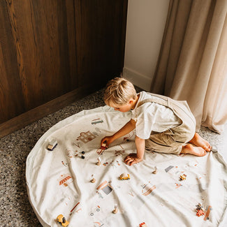 noomad original citymap tapis de jeu & sac de rangement