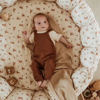 tapis d´éveil & cocon organic - rabbit