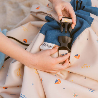 tapis de jeu & sac à jouets outdoor - magical days