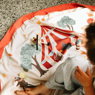 noomad original circus tapis de jeu & sac de rangement