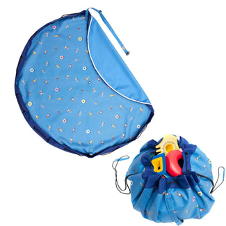 tapis de jeu & sac à jouets outdoor - swim fun