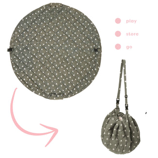 noomad soft birds organic tapis d'éveil & sac