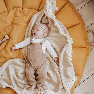 tapis d´éveil & cocon organic - Moutarde