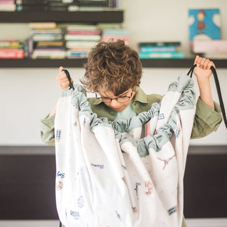 tapis de jeu & sac à jouets - paris map