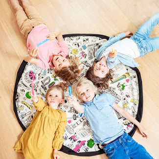 tapis de jeu & sac à jouets - Omy Paris