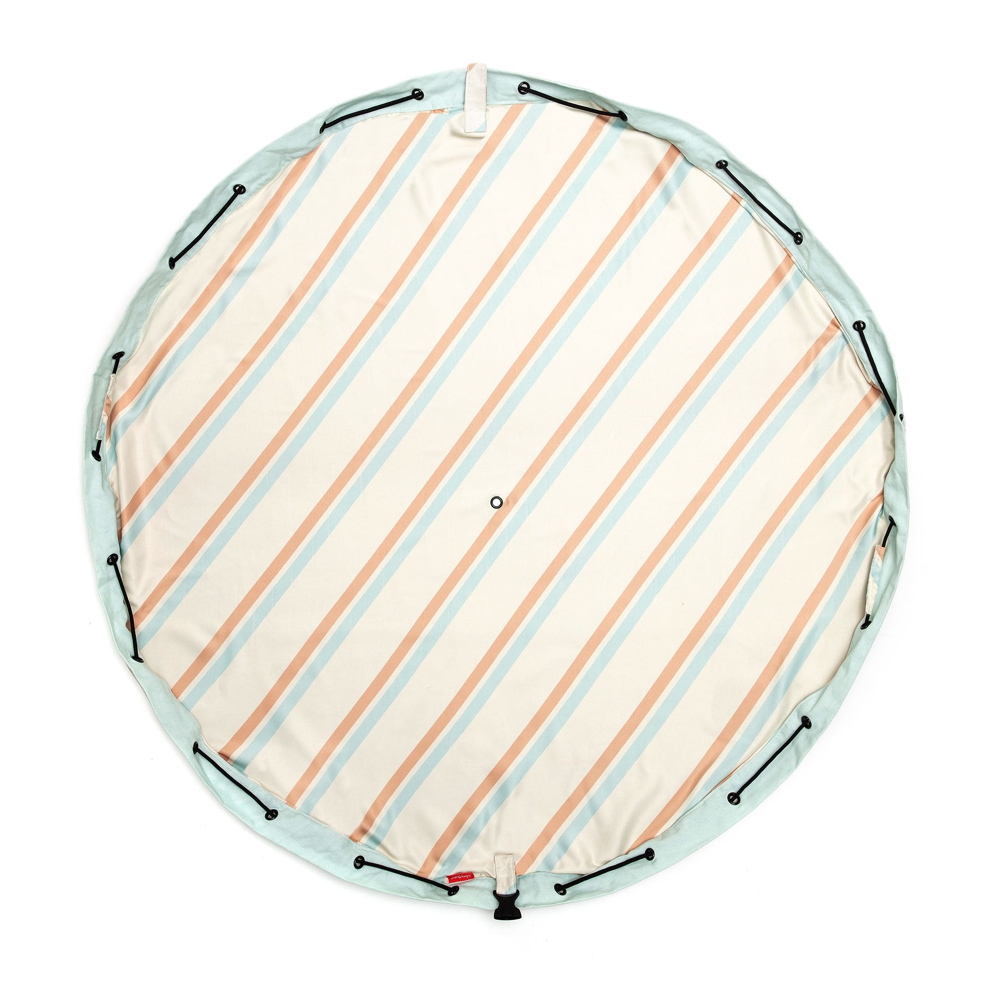 detail picture Play&Go outdoor storage bag and play mat, stripes