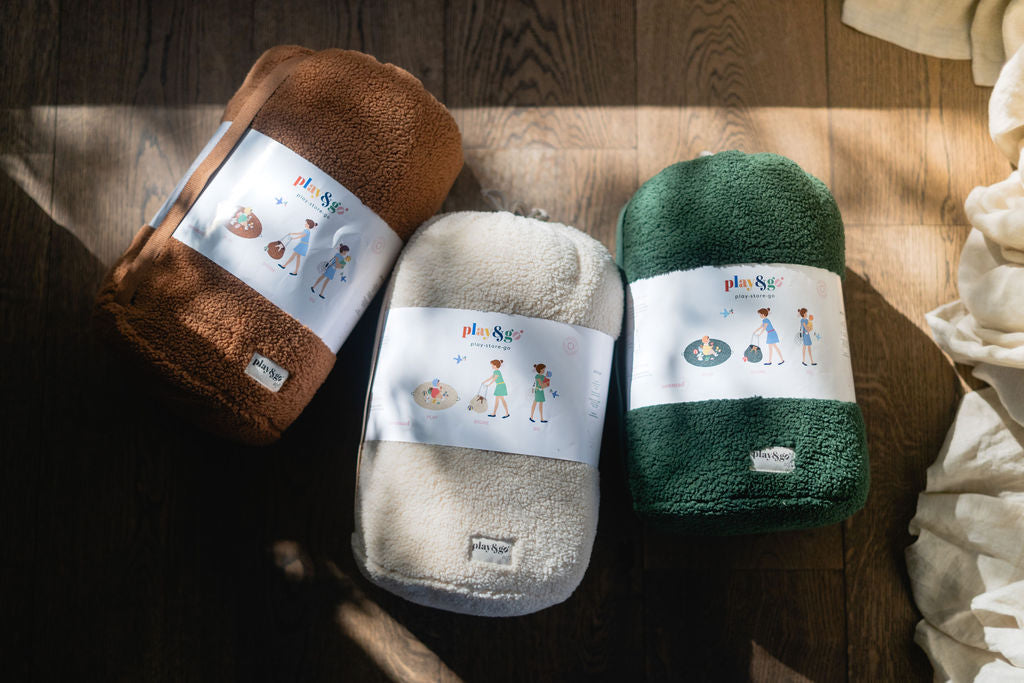noomad soft teddy evergreen, oak and brown