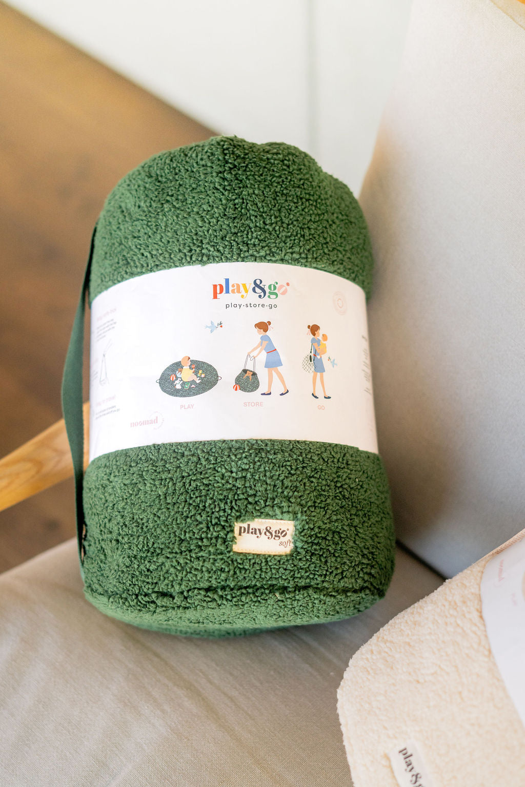 noomad soft teddy evergreen, in packaging