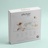 EEVAA worldmap puzzlemat, packaging