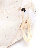 detail picture of Bloom moon organic babymat, closure system