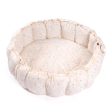 Bloom moon organic babymat, crib, raised edges