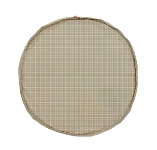 Organic Grid Green Sac De Rangement - Tapis De Jeux