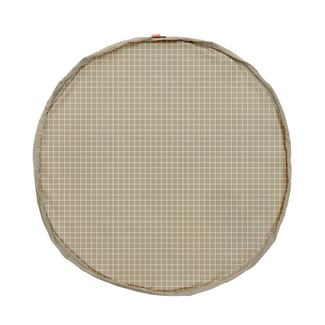 Organic Grid Green Sac De Rangement - Tapis De Jeux