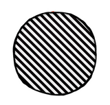 tapis de jeu & sac à jouets - stripes black