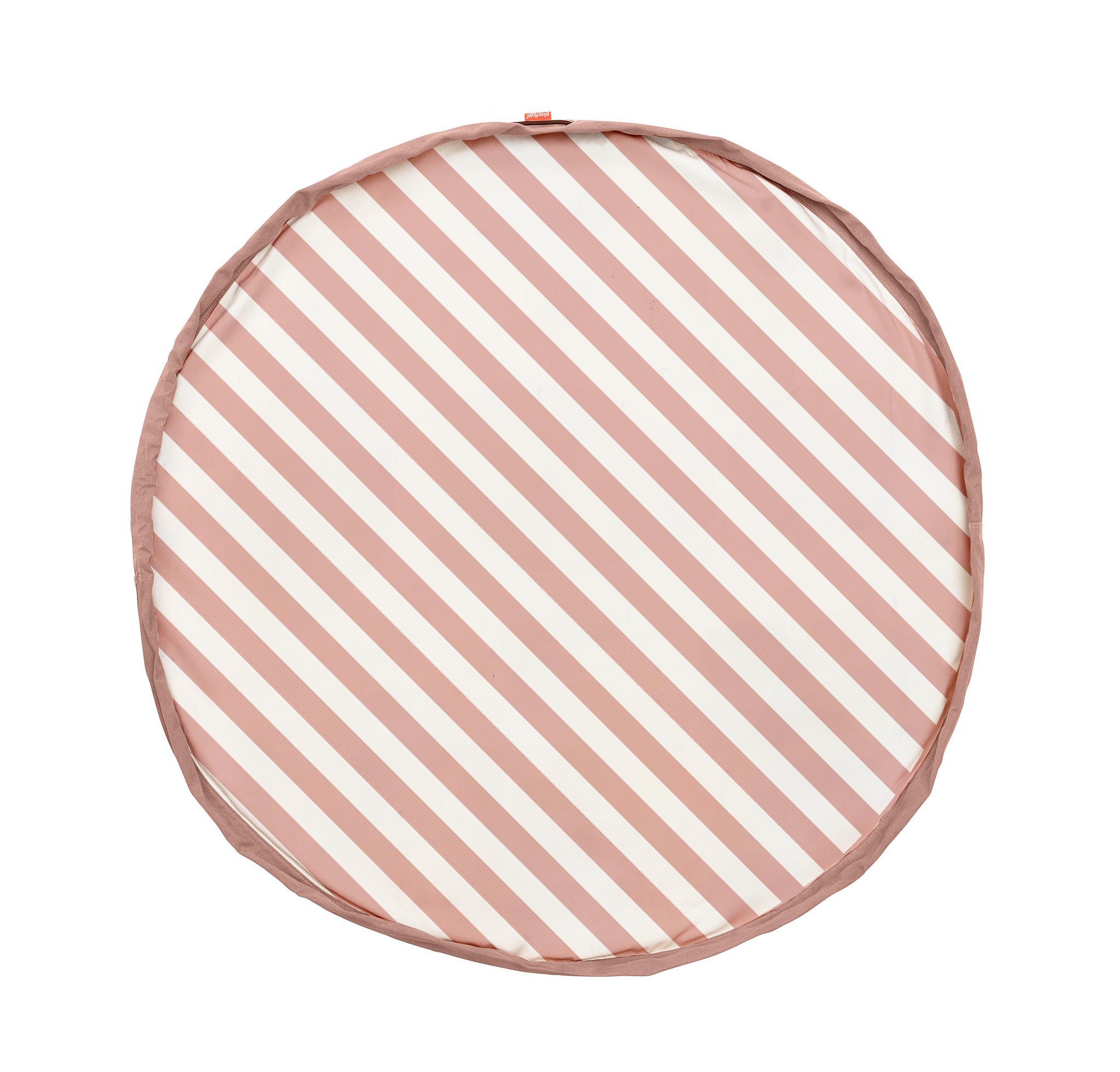 Tapis de jeu & sac à jouets - stripes new pink