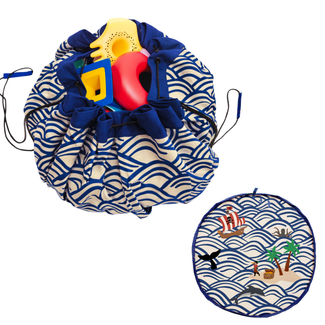 tapis de jeu & sac à jouets outdoor - pirate