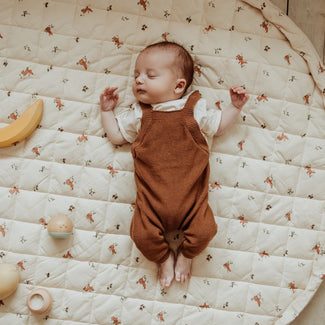  tapis d´éveil & sac organic - rabbit  