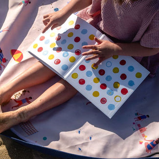 tapis de jeu & sac à jouets outdoor - beach