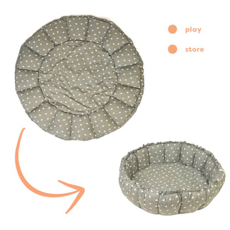 coco birds organic tapis de jeu, cocon & organiseur