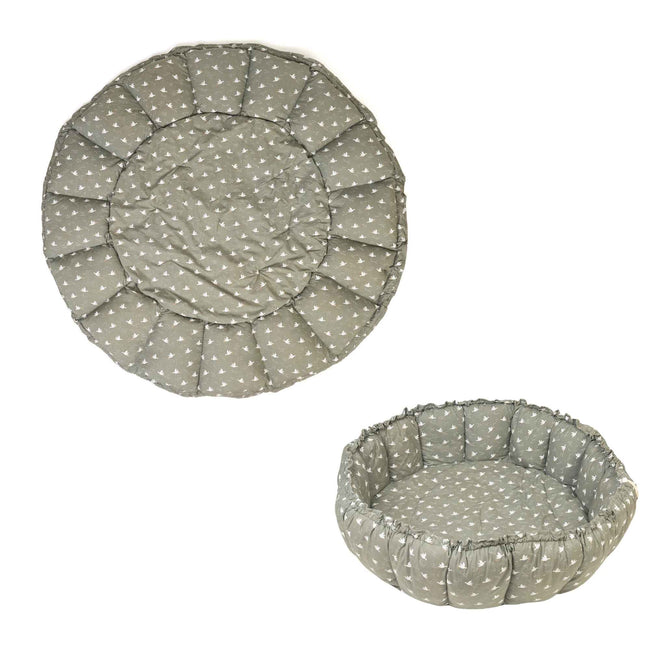 tapis d´éveil & cocon organic - birds