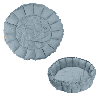  tapis d´éveil & cocon organic - dusty blue