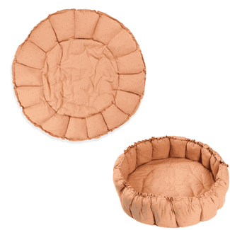 tapis d´éveil & cocon organic - fleuri