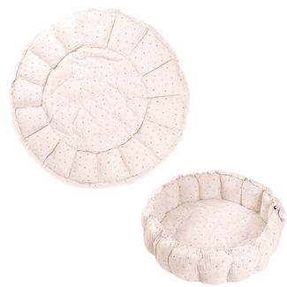 tapis d´éveil & cocon organic - moon