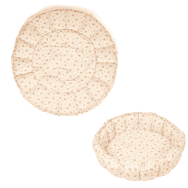 tapis d´éveil & cocon organic - rabbit