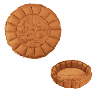  tapis d´éveil & cocon organic - tawny brown