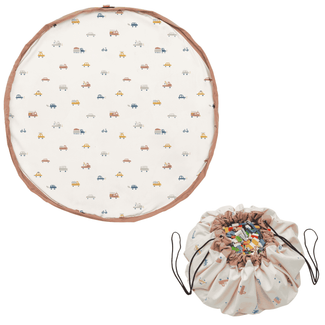 tapis de jeu & sac à jouets - big cars