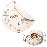 tapis de jeu & sac à jouets - farm