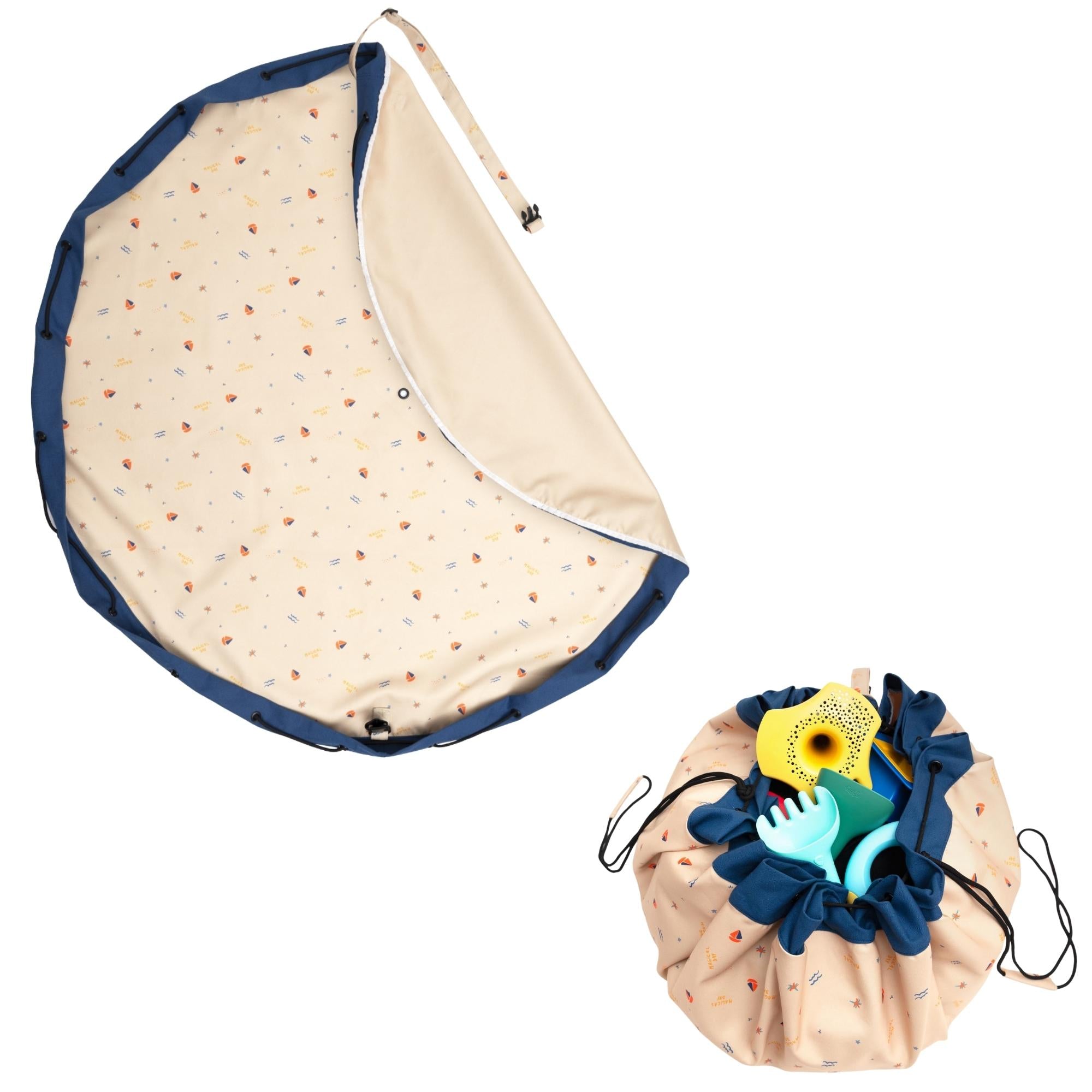 tapis de jeu & sac à jouets outdoor - magical days