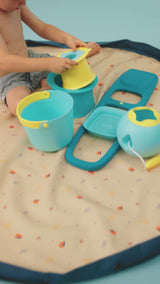  tapis de jeu & sac à jouets outdoor - swim fun