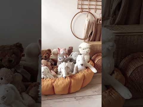  tapis d´éveil & cocon organic - Moutarde
