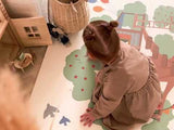  tapis puzzel, boîte de rangement & mini maison - treehouse