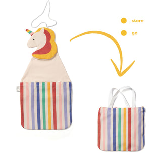 toto licorne rangement mural & sac