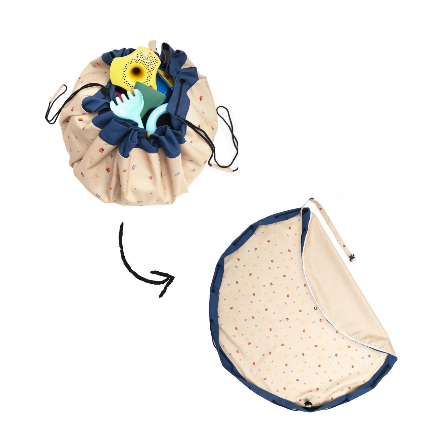 play & go Magical Days Sac De Rangement Extérieur - Tapis De Jeux