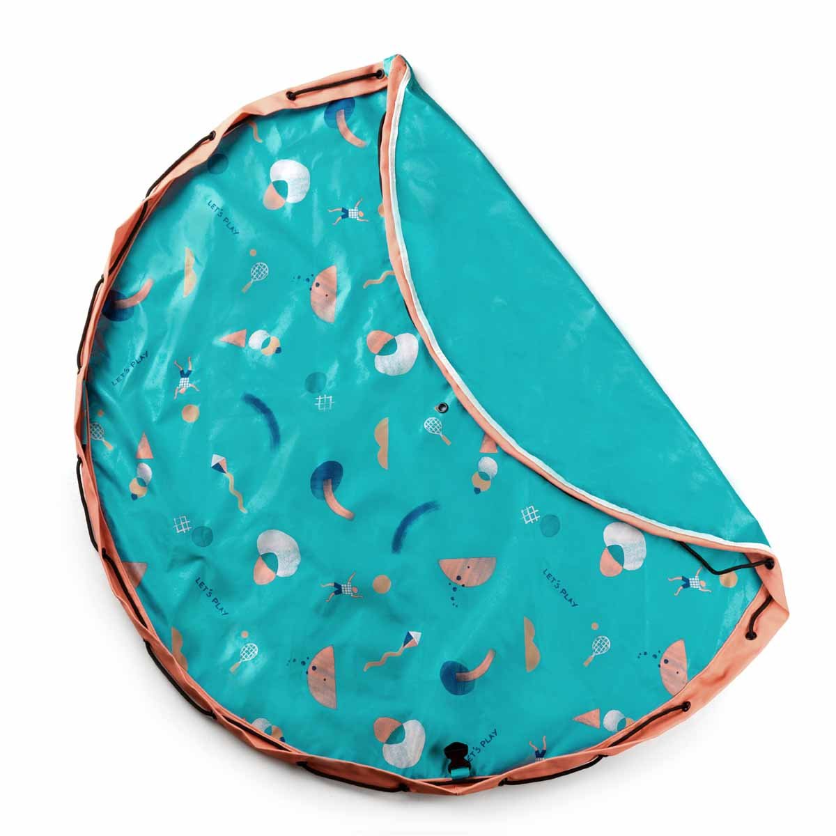 outdoor play storage bag, folded piece